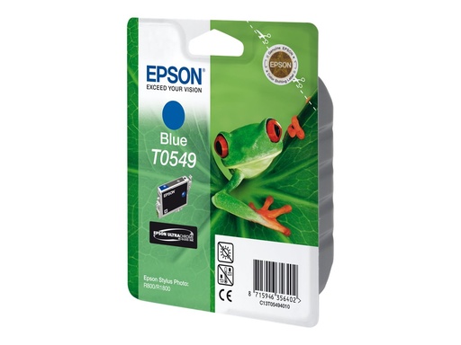 [C13T05494010] Epson T0549 - 13 ml - Blau - original - Blisterverpackung