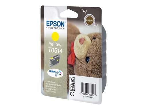 [C13T06144010] Epson T0614 - 8 ml - Gelb - original - Blisterverpackung