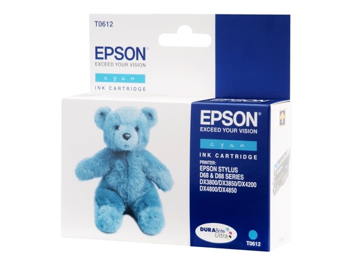 [C13T06124010] Epson T0612 - 8 ml - Cyan - original - Tintenpatrone
