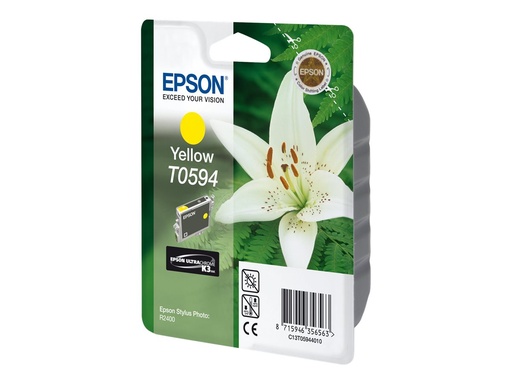 [C13T05944010] Epson T0594 - 13 ml - Gelb - original - Blisterverpackung