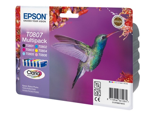 [C13T08074010] Epson Multipack - Schwarz, Gelb, Cyan, Magenta