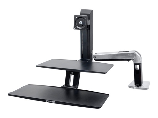 [24-390-026] Ergotron WorkFit-A Single LD Workstation With