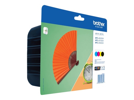 [LC129XLVALBP] Brother LC129XL Value Pack - 4er-Pack - Schwarz, Gelb, Cyan, Magenta