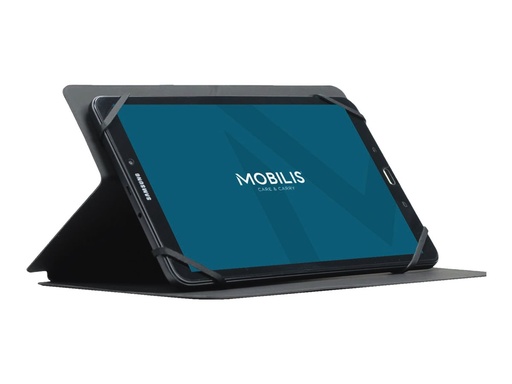 [048015] Mobilis Origine Universal - Flip-Hülle für Tablet - Schwarz (9" - 11")