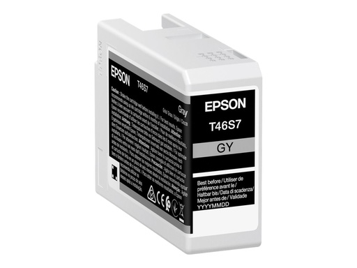 [C13T46S700] Epson T46S7 - 25 ml - Grau - original - Tintenpatrone