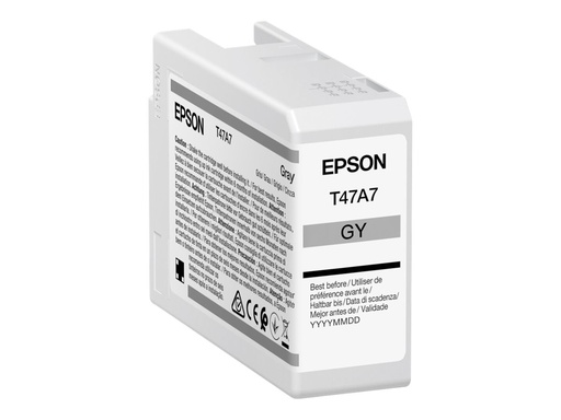 [C13T47A700] Epson UltraChrome Pro T47A7 - 50 ml - Grau