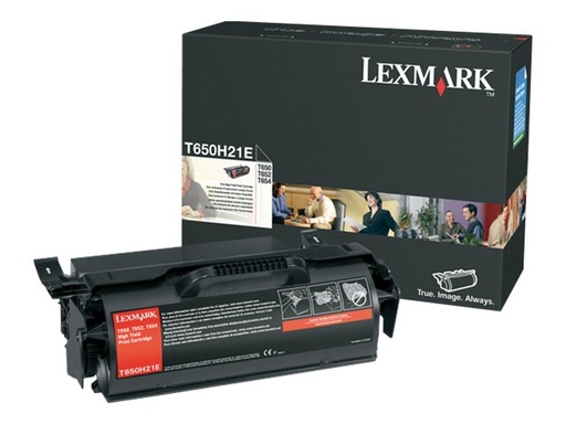 [T650H21E] Lexmark Hohe Ergiebigkeit - Schwarz - original