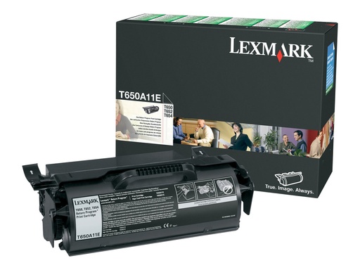 [T650A11E] Lexmark Schwarz - original - Tonerpatrone LCCP