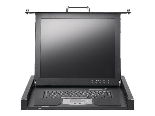 [S26361-K1387-V100] Fujitsu PRIMERGY Rack Console RC25 - KVM-Konsole - 43.2 cm (17")