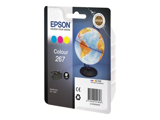 [C13T26704010] Epson 267 - 7 ml - Gelb, Cyan, Magenta - original