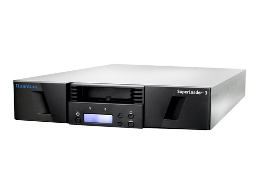 [E7-L2YAE-YE] Quantum SuperLoader 3 with (Model C) drive(s) - Tape Autoloader - 96 TB / 240 TB - Steckplätze: 16 - LTO Ultrium (6 TB / 15 TB)
