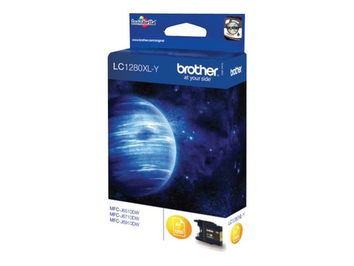 [LC1280XLY] Brother LC1280XLY - Gelb - original - Tintenpatrone