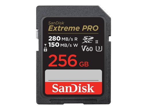 [SDSDXEP-256G-GN4IN] SanDisk Extreme Pro - Flash-Speicherkarte - 256 GB