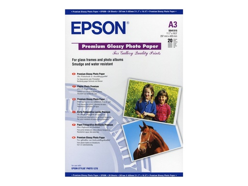 [C13S041315] Epson Premium - Glänzend - A3 (297 x 420 mm)