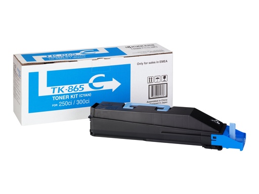 [1T02JZCEU0] Kyocera TK 865C - Cyan - original - Tonersatz