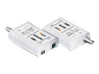[5026-401] Axis T8640 Ethernet Over Coax Adaptor PoE+ - Medienkonverter - 100Mb LAN - über Coax - 10Base-T, 100Base-TX - RJ-45 / BNC (Packung mit 2)
