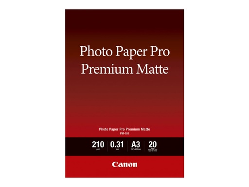 [8657B006] Canon Pro Premium PM-101 - Glatt matt - 310 Mikron - A3 (297 x 420 mm)
