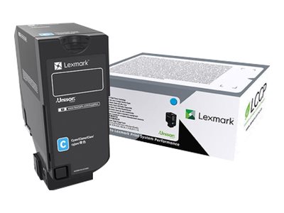 [74C0S20] Lexmark Cyan - original - Tonerpatrone LCCP