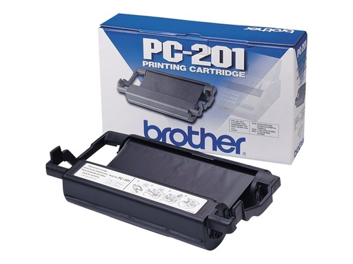 [PC201] Brother PC201 - Schwarz - Farbband - für Brother