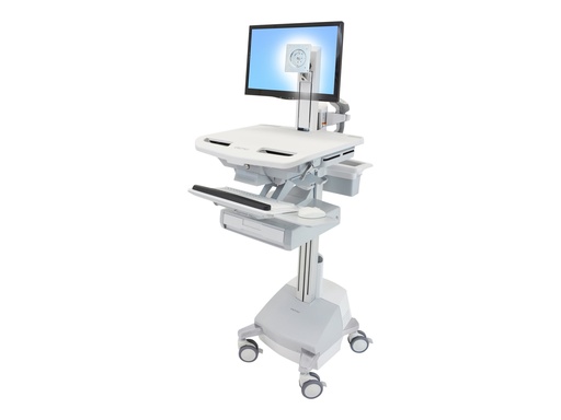 [SV44-1311-C] Ergotron Cart with LCD Pivot, SLA Powered, 1 Drawer - Wagen (nur Laden)
