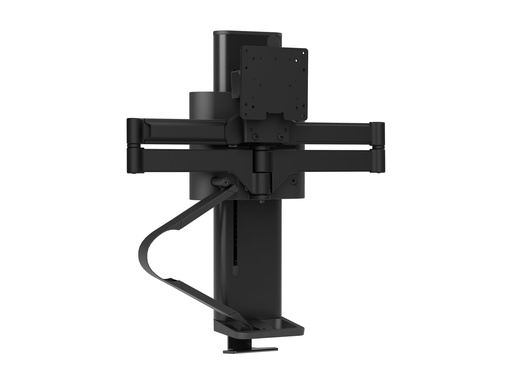 [45-657-224] Ergotron TRACE - Befestigungskit (Spannbefestigung für Tisch, Pivot, Basis, VESA-Abstandshalter, Hubsäule, Verlängerungsarm) - Konstante Krafttechnologie - für LCD-Display - mattschwarz - Bildschirmgröße: up to 96.5 cm (up to 38")