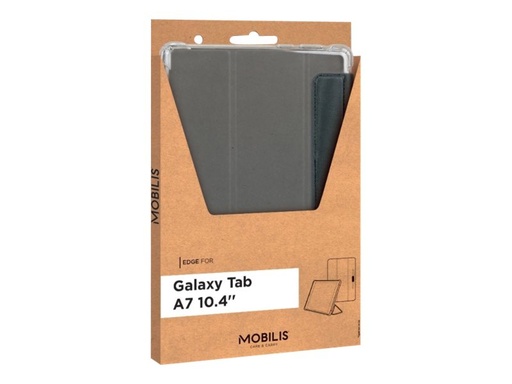 [060005] Mobilis EDGE - Flip-Hülle für Tablet - Schwarz, durchsichtig