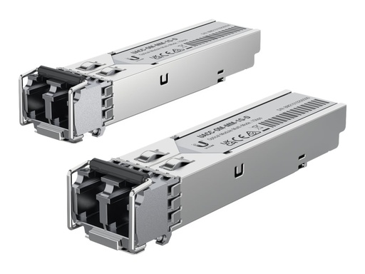 [UACC-OM-MM-1G-D-20] Ubiquiti UACC-OM-MM-1G-D - SFP (Mini-GBIC)-Transceiver-Modul - 1GbE - LC Single-Modus - bis zu 550 m - 850 nm (Packung mit 20)