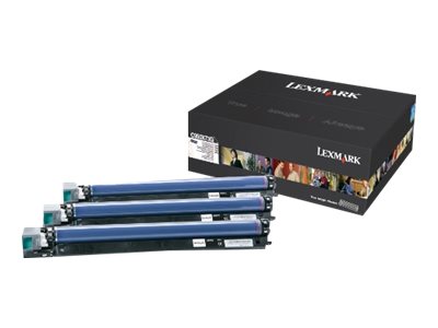 [C950X73G] Lexmark 3er-Pack - Farbe - Fotoleiter-Kit LCCP