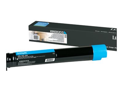[X950X2CG] Lexmark Besonders hohe Ergiebigkeit - Cyan