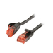 [S216180V2] Synergy 21 Patchkabel RJ45 Cat6 250Mhz schwarz UTP U/UTP PVC Flach - Kabel - Netzwerk