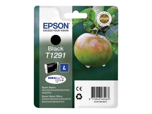 [C13T12914012] Epson T1291 - 11.2 ml - L-Größe - Schwarz - original