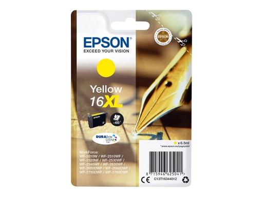 [C13T16344012] Epson 16XL - 6.5 ml - XL - Gelb - original