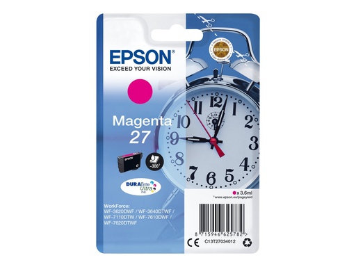 [C13T27034012] Epson 27 - 3.6 ml - Magenta - original - Tintenpatrone