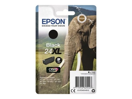 [C13T24314012] Epson 24XL - 10 ml - XL - Schwarz - original
