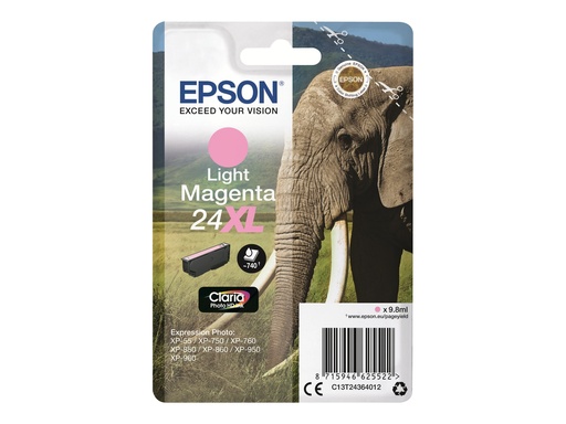 [C13T24364022] Epson 24XL - 9.8 ml - XL - hellmagentafarben