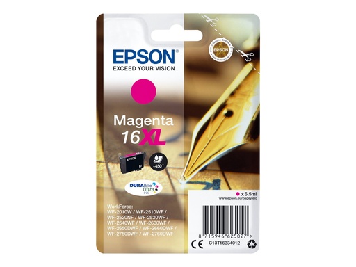 [C13T16334012] Epson 16XL - 6.5 ml - XL - Magenta - original