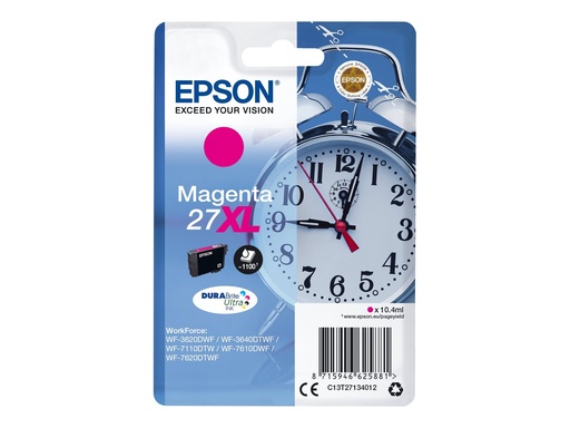 [C13T27134012] Epson 27XL - 10.4 ml - XL - Magenta - original