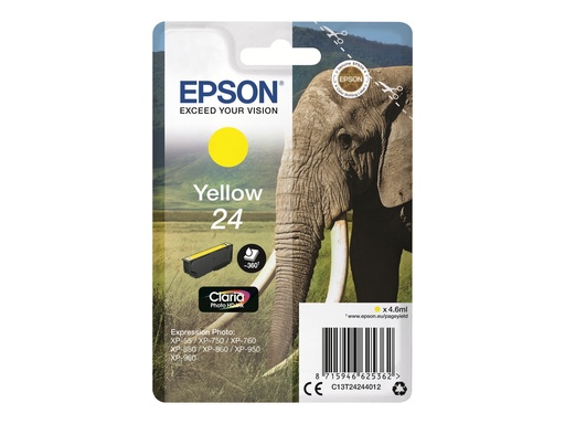 [C13T24244012] Epson 24 - 4.6 ml - Gelb - Original - Tintenpatrone