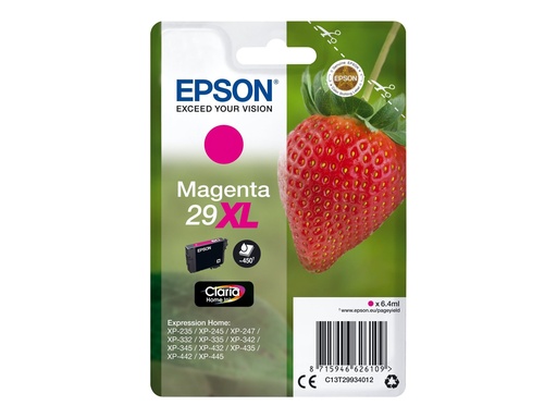 [C13T29934012] Epson 29XL - 6.4 ml - XL - Magenta - original