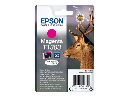 [C13T13034012] Epson T1303 - 10.1 ml - Größe XL - Magenta