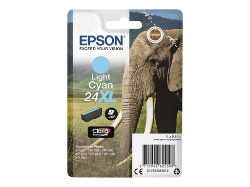 [C13T24354012] Epson 24XL - 9.8 ml - XL - Cyan - original