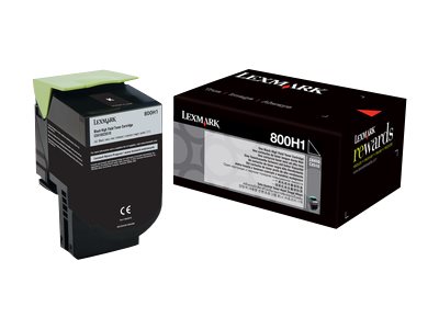 [80C0H10] Lexmark 800H1 - Hohe Ergiebigkeit - Schwarz