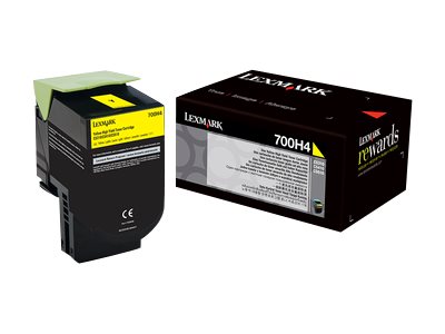 [80C0H40] Lexmark 800H4 - Hohe Ergiebigkeit - Gelb - original