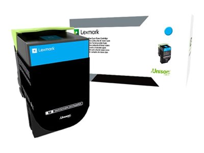 [80C0S20] Lexmark 800S2 - Cyan - original - Tonerpatrone