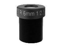 [01813-001] Axis CCTV-Objektiv - 12.7 mm (1/2") - M12-Anschluss - 6 mm - f/2.0 (Packung mit 4)