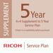 [A5-44-LMP] Fsas Technologies Ricoh 4+4 Service Plan Upgrade - Systeme Service & Support