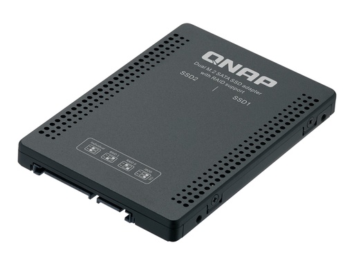 [QDA-A2MAR] QNAP QDA-A2MAR - Internes RAID-Gehäuse - 2,5" auf 2 x M.2 (6,4 cm auf 2 x M.2)