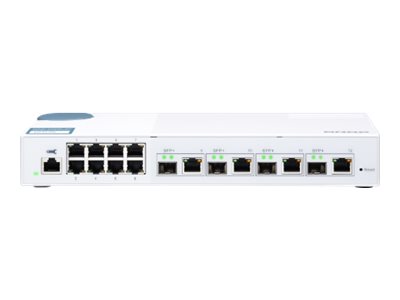 [QSW-M408-4C] QNAP QSW-M408-4C - Switch - managed - 8 x 10/100/1000 + 4 x C 10 G-Bit SFP+