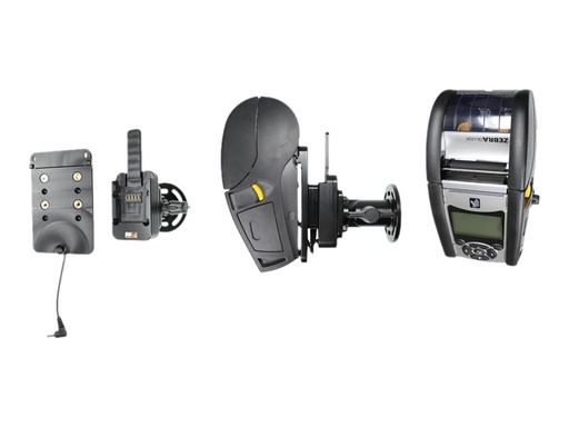 [215843] Brodit Druckerhalter mit Ladegerät - Schwarz