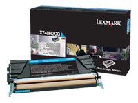 [X748H2CG] Lexmark Hohe Ergiebigkeit - Cyan - original